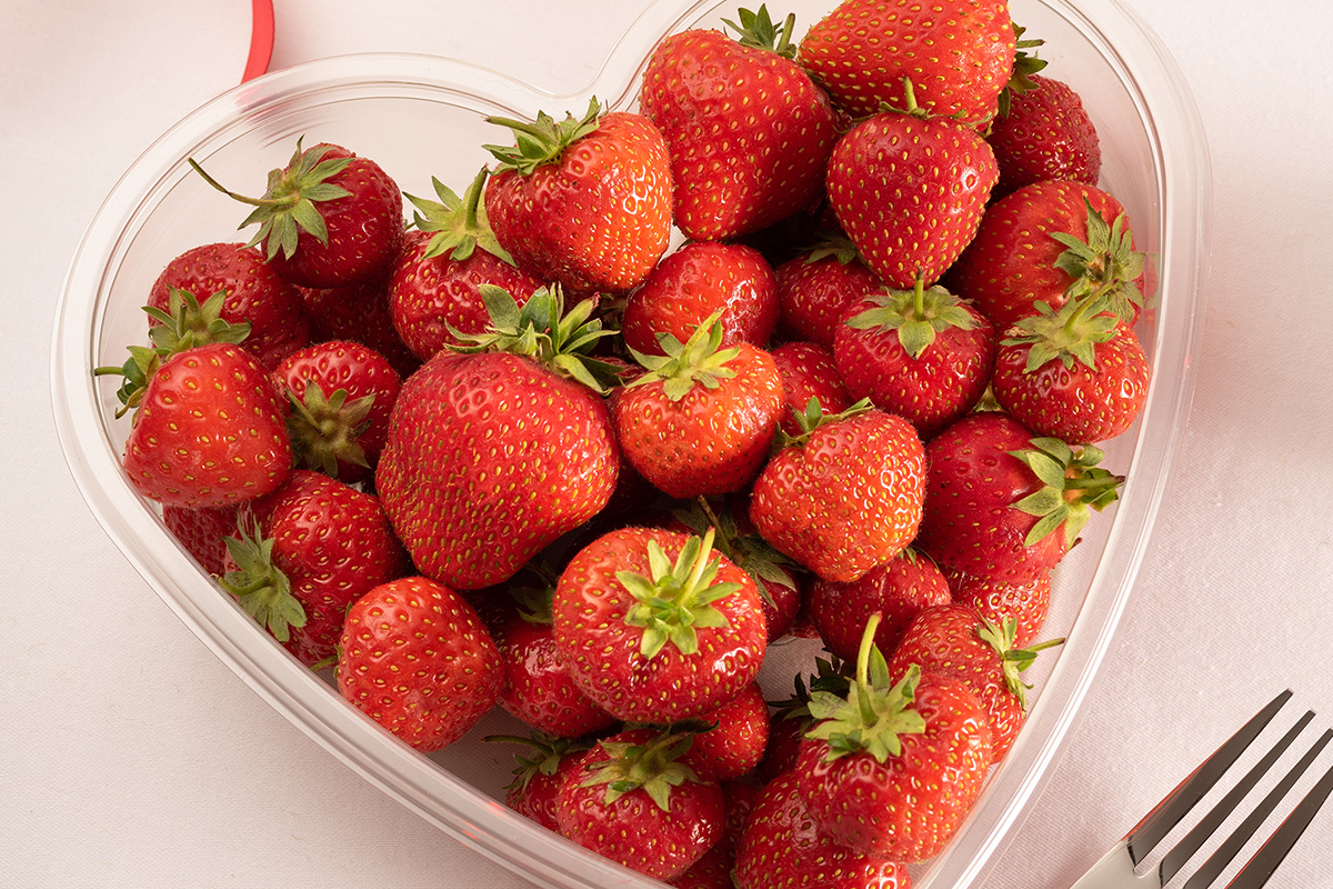 Heart Shaped Strawberry Punnets - Westpak